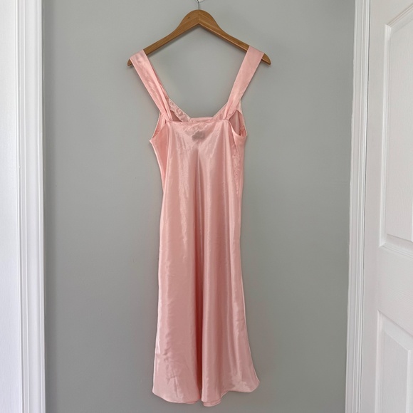 Victoria's Secret Baby Pink Satin Slip Dress - Picture 3 of 9